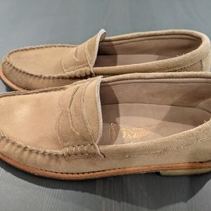 Allen Edmonds Catalina Penny Loafer in Tan Suede (10 D)
